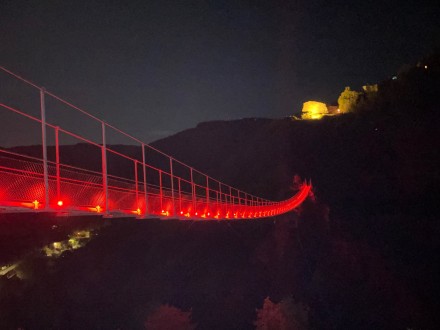 Himalayan footbridge of Mazamet