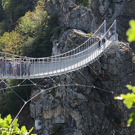 Himalayan footbridge of Mazamet